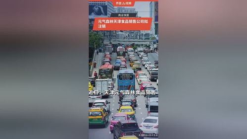 元氣森林天津食品銷售公司擬注銷，食品互聯網銷售版圖微調